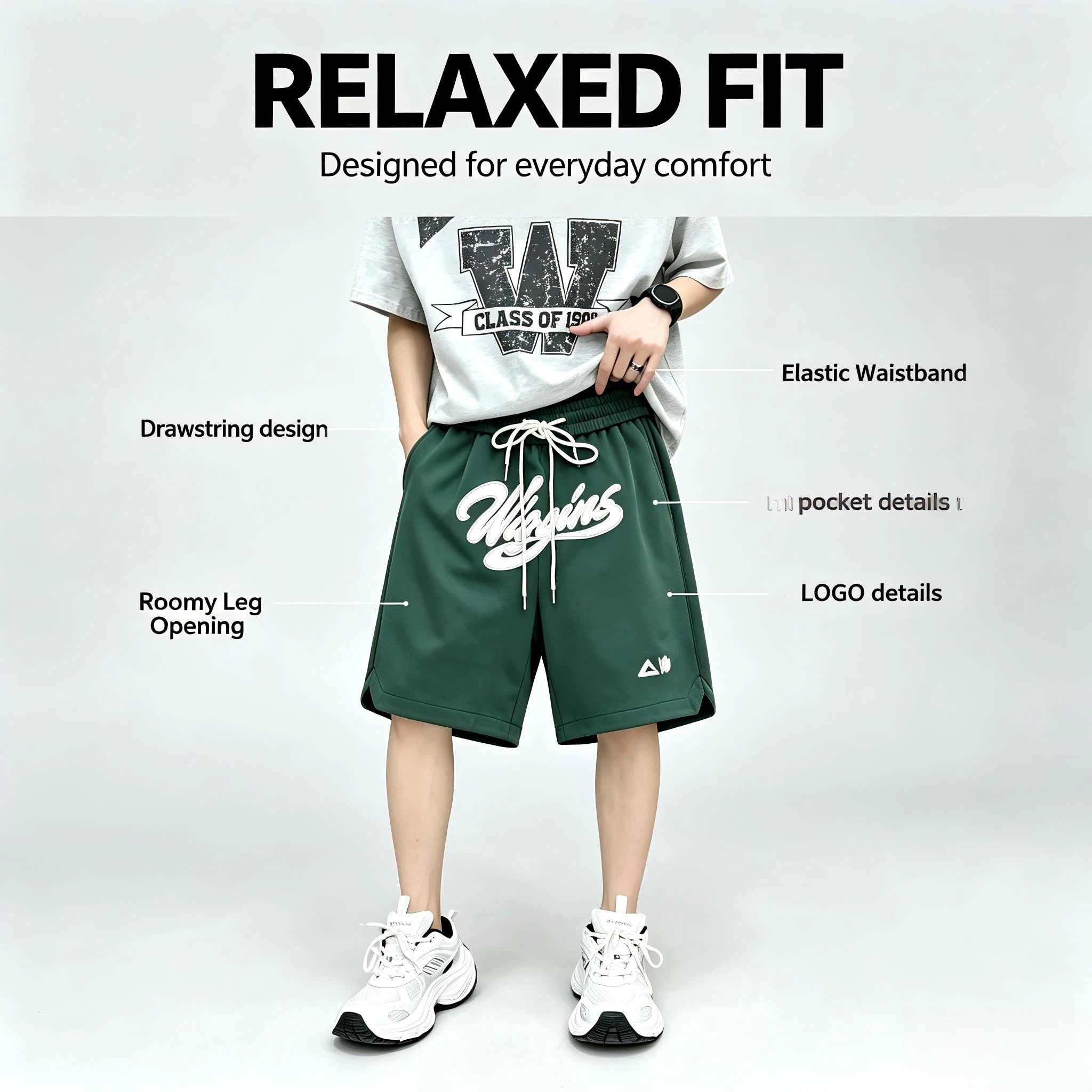 hip hop style shorts - Image 4