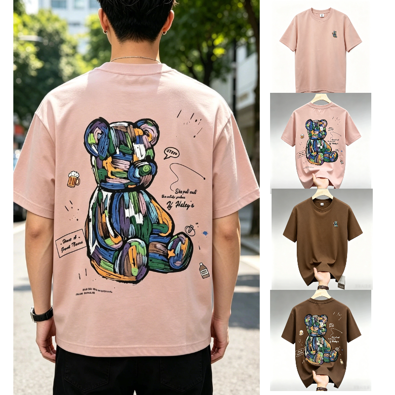 简约拼贴风鞋服箱包电商主图